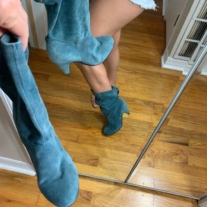 Scrunchy Suede Boots
